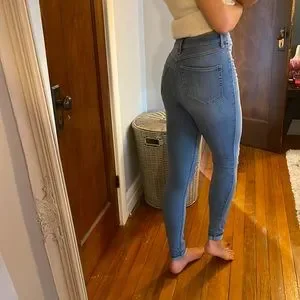 Hollister jeggings high waisted sales